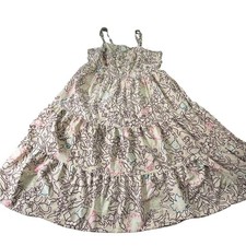 Knox Rose Womens Multicolor Patterned Tiered Maxi Dress Size XXL 2XL