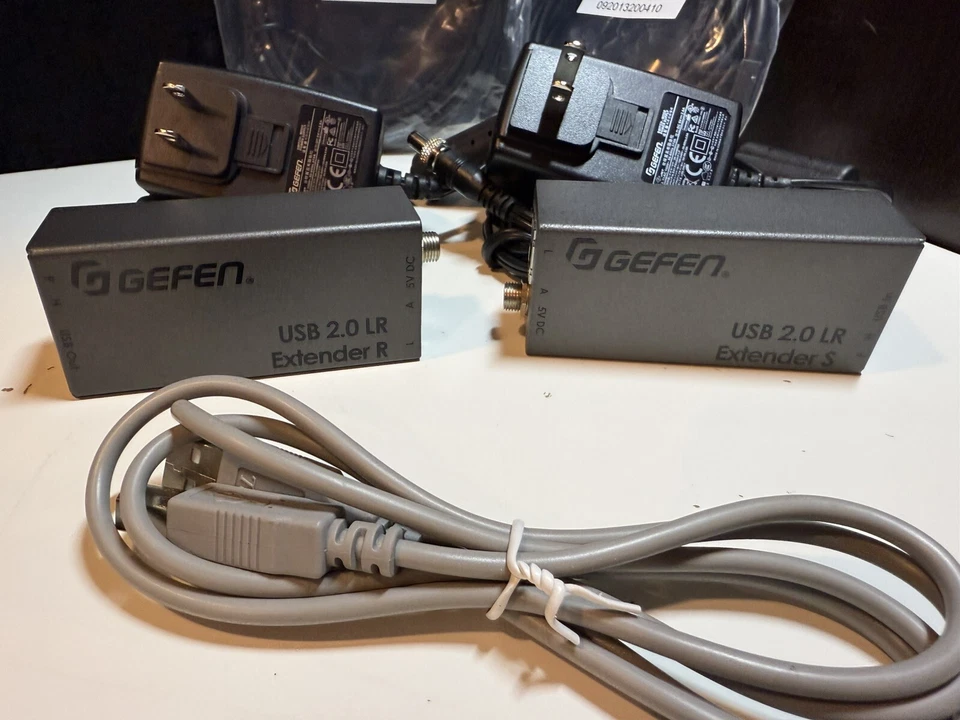 GEFEN EXT-USB2.0-LR CAT5 Extender R/S with RJ-45 Cables - Image 2 of 4