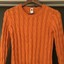 Gap-Women-s-Sweater-Orange-Size-M thumbnail 5