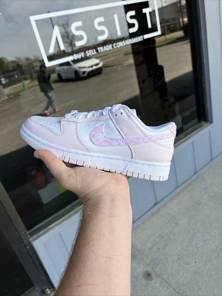 Size 7.5 Nike Dunk Low Pink Paisley 2023 eBay