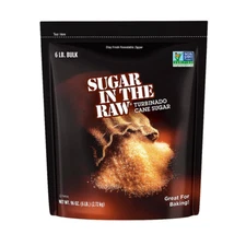 Sugar In The Raw Turbinado Cane Sugar, Perfect for Cooking - 6 lbs.