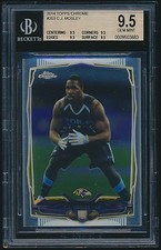 2014 Topps Chrome rookie #203 C.J. Mosley rc BGS 9.5