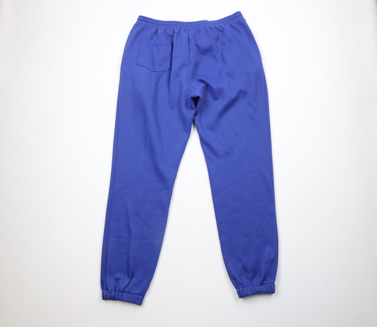 Vtg 90s Streetwear Mens Large Faded Blank Cuffed Sweatpants Vtg 90s Streetwear Mens Large Faded Blank Cuffed Sweatpants