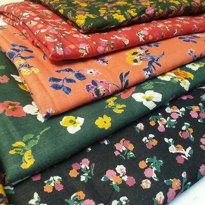 100% Baumwolle Rasen Voile Blumen Material weich Handarbeit Kleid Quilten Stoff Meterware