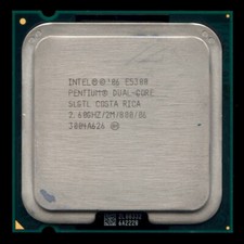 Intel Pentium E5300, 2.6 Ghz, dual core, SLGTL