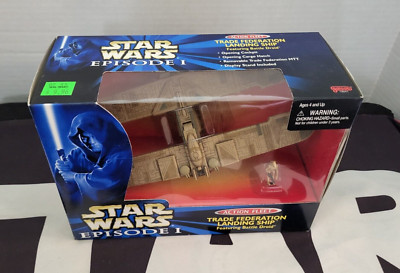 Trade Federation Landing Ship Episode 1 STAR WARS Micro Machines Action Fleet D1