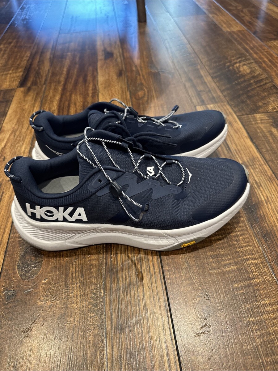 HOKA Transport/Men Size 9D/Varsity Navy / White | eBay display picture 3