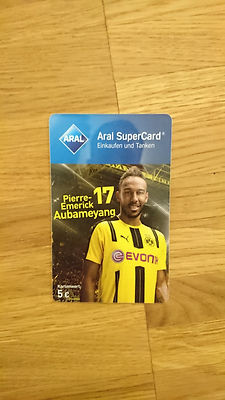 ARAL SuperCard BVB Borussia Dortmund PIERRE EMERICK AUBAMEYANG 17