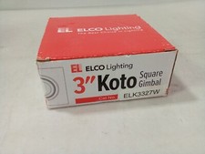 Elco Lighting 3 Koto Square Gimbal, ELK3327W ...