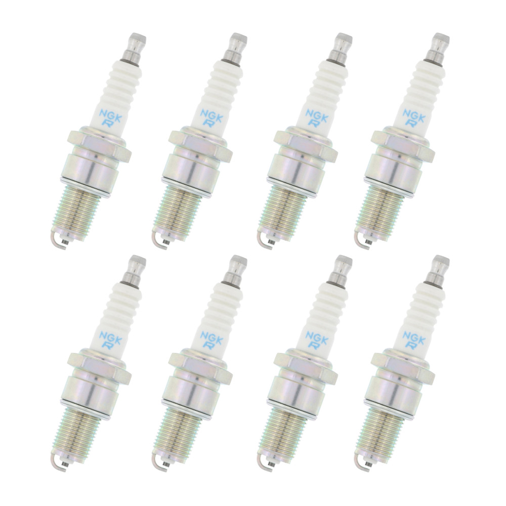 Set of 8 NGK Standard Spark Plugs 7734 / BPR5ES - OEM NGK Resistor Spark Plugs