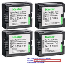 Kastar Replacement Battery for Panasonic CGR-DU07 CGA-DU07  PV-GS36 PV-GS39