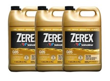 Zerex 3 Gallons Coolant Antifreeze G-05 Phosphate Free 5050 Prediluted 3x 1 Gal Zerex 3 Gallons Coolant Antifreeze G-05 Phosphate Free 5050 Prediluted 3x 1 Gal