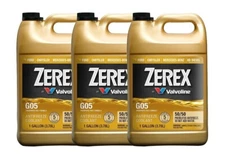 Zerex 3 Gallons Coolant Antifreeze G-05 Phosphate Free 50/50 Prediluted 3x 1 Gal