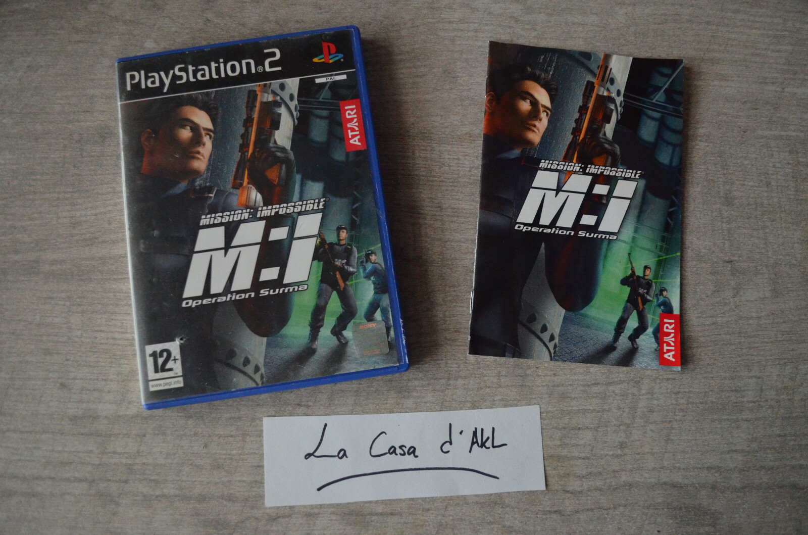 Mission Impossible : Opération Surma complet sur Playstation 2 - PS2 FR TTBE
