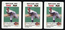 2000 Syracuse Sky Chiefs Team Issue Singles, Batter Up Game, RARE!!!