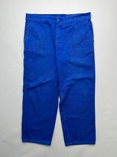 French Workwear Blue Vintage Work Pants 25