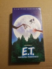 New E.T. The Extra Terrestrial VHS Tap 2002, Limited edition Sealed