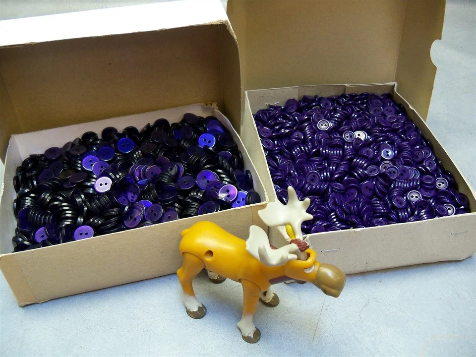 12 мм 15 мм кнопка лот фиолетовый мороз 4500 + кнопки - Изображение 3 из 4