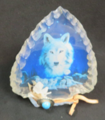 Arrowhead Collection - Twilights Watch - Mystic Wolf by Robin Koni 2000 Figurine