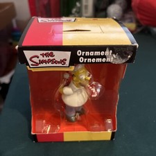 NEW 2005 The Simpsons Homer Ornament Christmas American Greetings Candy Cane NOS