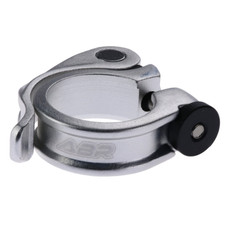CLEARANCE ABR Hoop QR Quick Release Seat Clamp SILVER 34.9mm