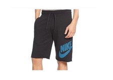 Nike Sportswear Alumni Drawstring Shorts Black Men's Small Medium BNWT