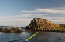 Photo 6x4 Sgeir Sgleu00c3u00a0ta and Corr Sgeir, Islay Ardbeg/NR4146 & c2014