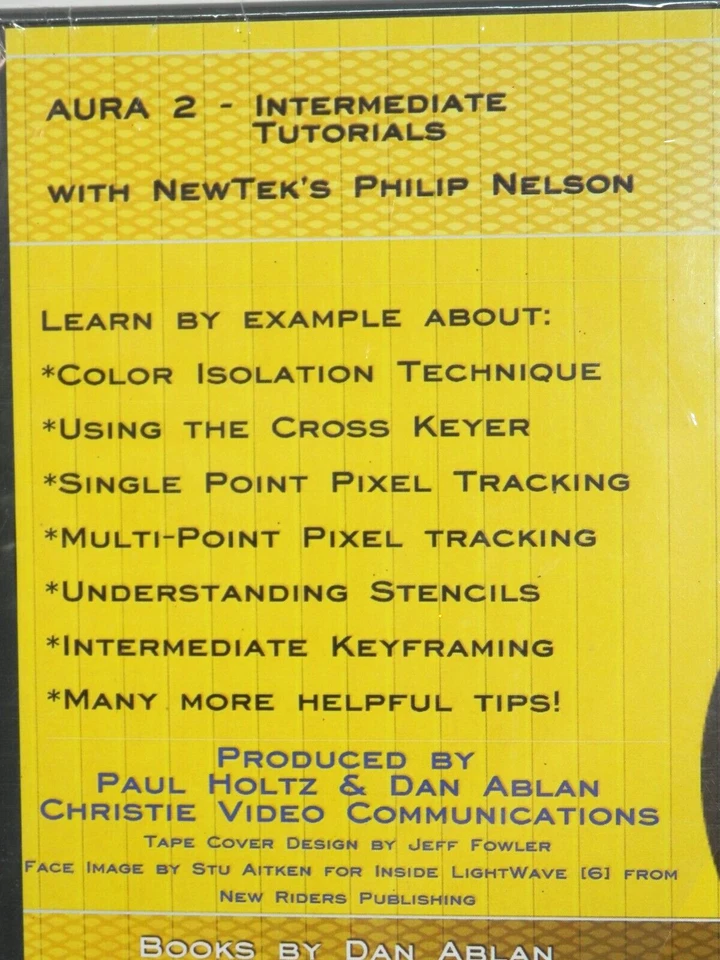 NewTek Aura 2 Software Training DVDs • Animation Product Renders Keyframing NEW - Image 4 of 4