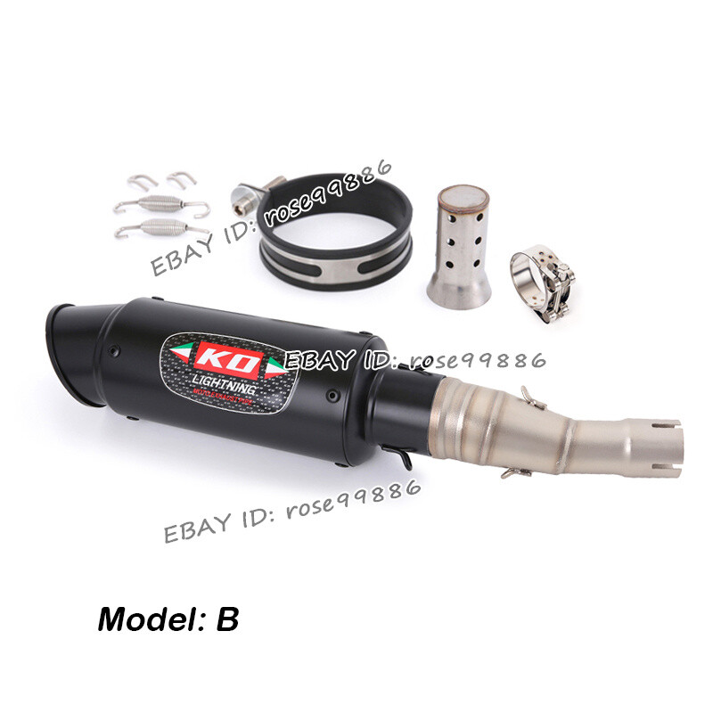 For Yamaha XMAX 300 250 2017-2020 Exhaust Mid Pipe Link Muffler With DB Killer