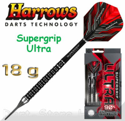 HARROWS Softdarts ''SUPERGRIP ULTRA'', 18g