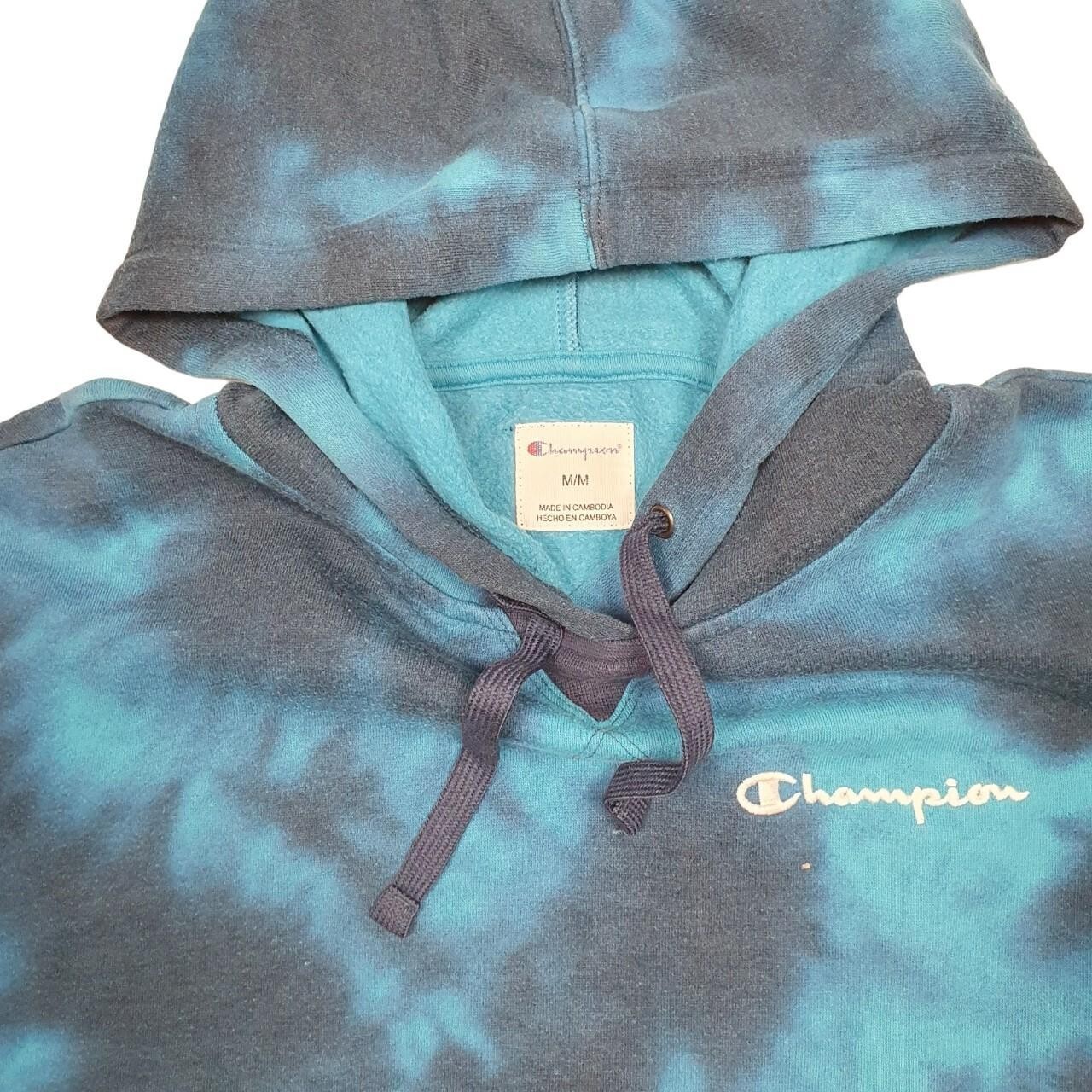 CHAMPION Hoodie Cotton Jumper Sweatshirt Mens M image 2