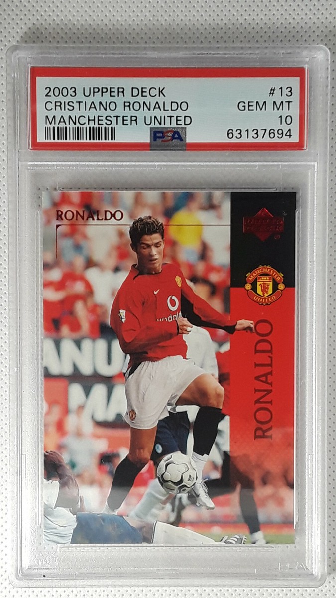 本日限定価格　2003 Upper Deck Cristiano Ronaldo 2003 Upper Deck Manchester United ♯15 Cristiano Ronaldo