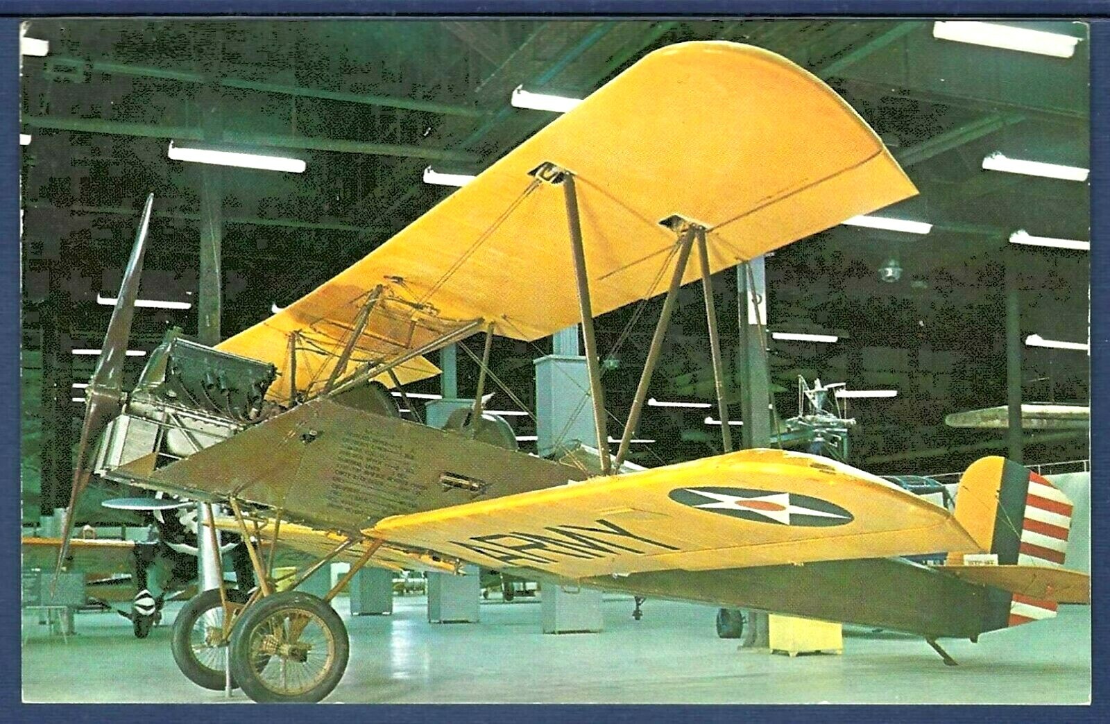 Primary Trainer US Army Air Corps PT-1 Trusty Biplane Primary Trainer Aircraft Circa ...