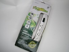 GoGreen 6 outlet extension cord w/ surge protection Heavy Duty 1200 Joules
