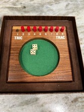 Vintage Tric Trac Game Drueke Blue Chip Game Co American