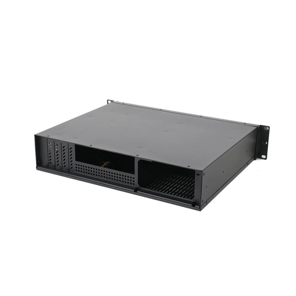 2U PC Server Gehäuse 14 Zoll 2HE Serverschrank Rackmount Server Case 7 x 3.5 HDD - Bild 3 von 4