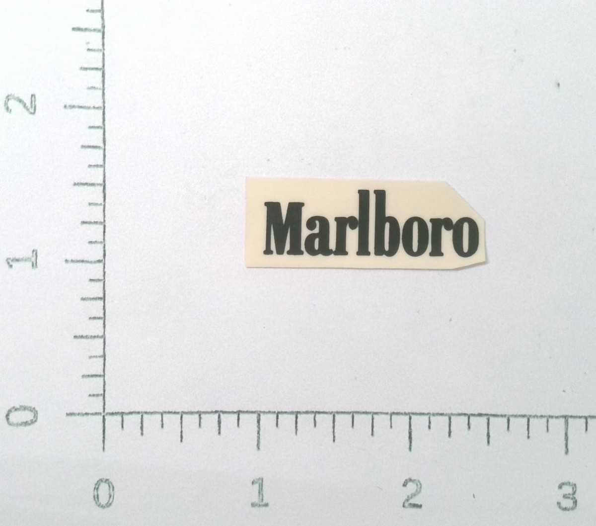 Vintage Marlboro Racing Advertising Sticker Decal | eBay