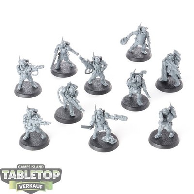 Astra Militarum - 10x Kill Team: Kasrkin - unbemalt