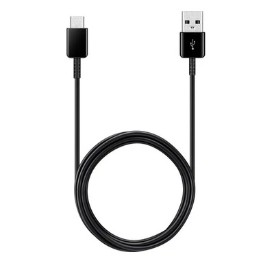 Câble USB A/USB C 1,5 m 3A Noir (lot de 2) - Photo 1/2