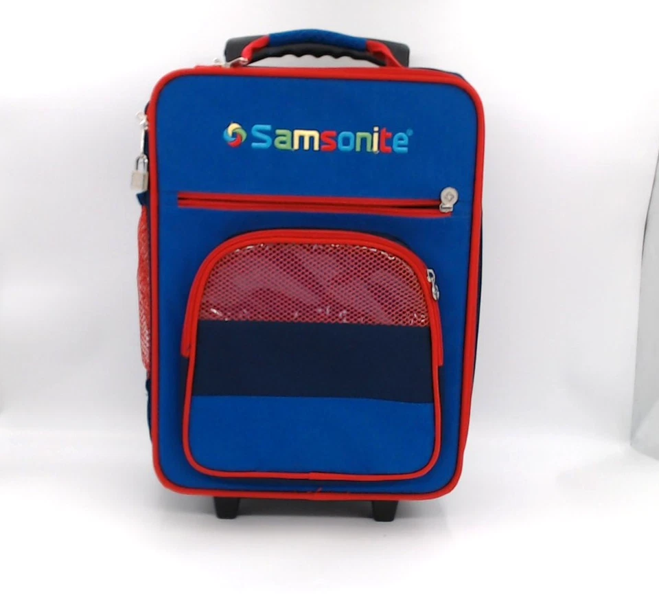 Kids Samsonite 3 Piece Overnight Bag Suite Case Backpack Fannypack Luggage Set - Image 4 of 4