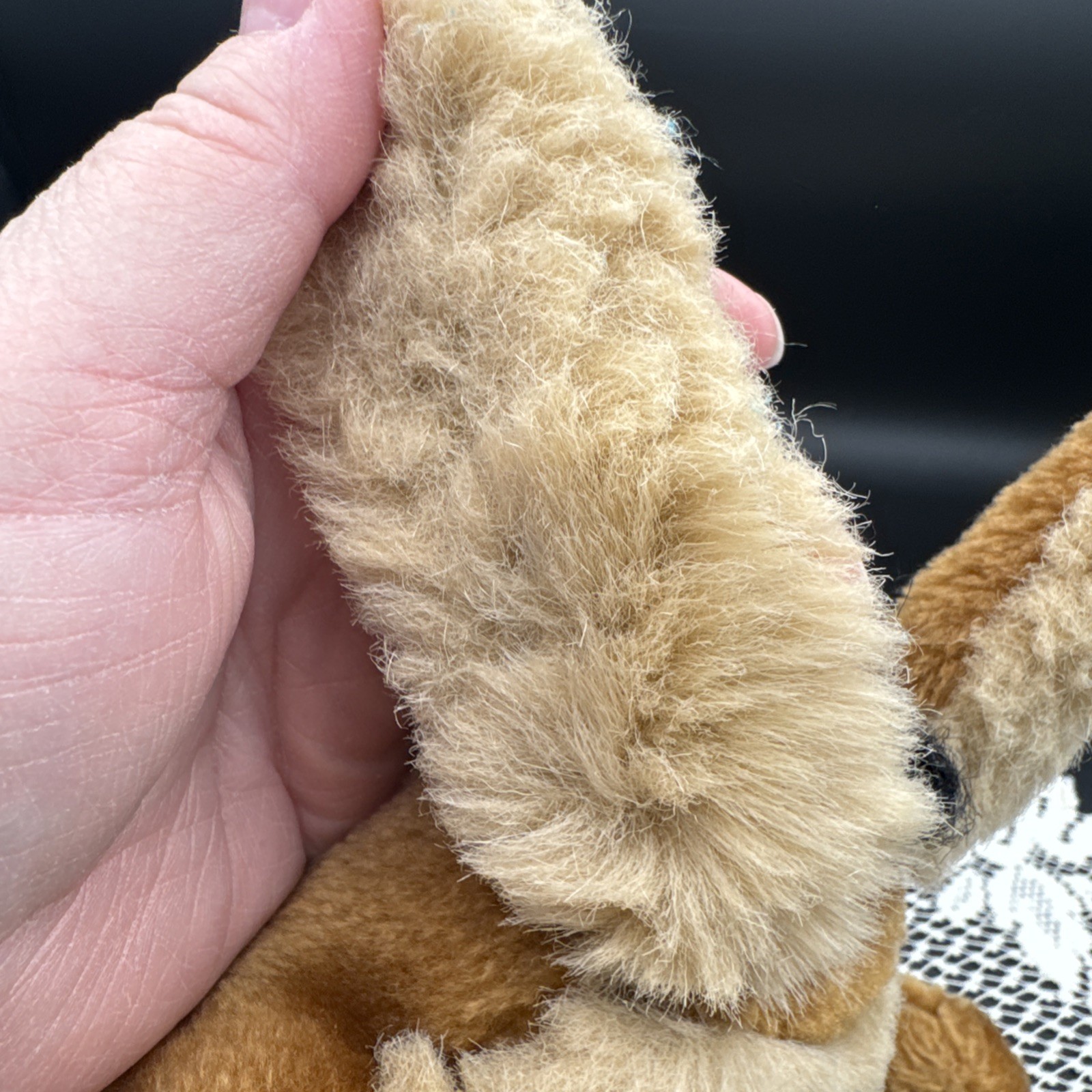 1993 Vtg 24K WILE E. COYOTE Stuffed Plush Mighty Star Warner Bros 12in" *READ*