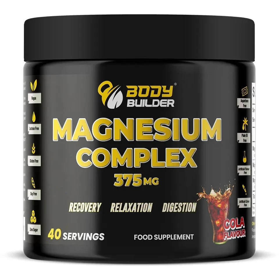 Body Builder Complexe de magnésium, Cola, 200 Gm - Photo 1/1
