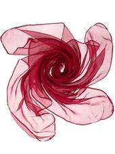 Chiffon Scarf Women Square Handkerchief Lightweight Satin Chiffon Wine Red