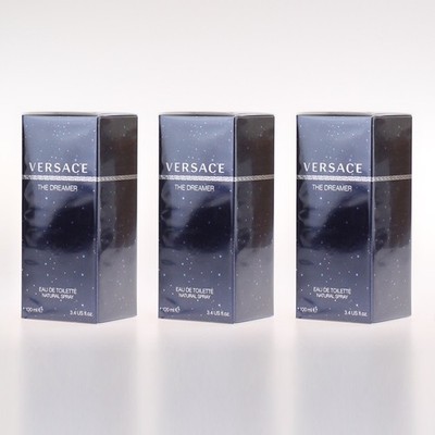 3x Versace The Dreamer EDT 100ml