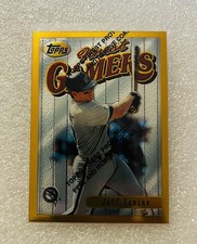 1996 Topps Finest Gamers Gold Jeff Conine #100 G42 Rare Florida Marlins Coating