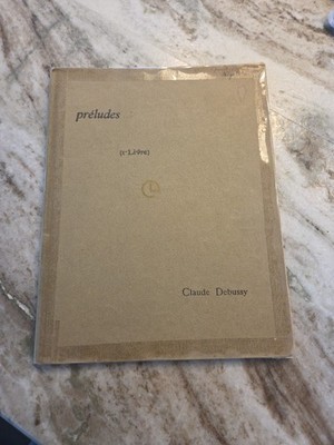 1910 CLAUDE DEBUSSY PRELUDES DEUXIEME LIVRE edition originale French