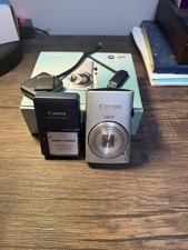 Canon IXY 600F PowerShot ELPH 310 HS Silver Digital Camera From Japan