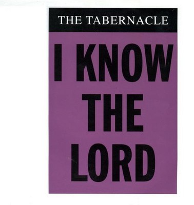 The Tabernacle - I Know The Lord (12'')