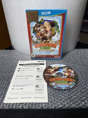 Donkey Kong Country: Tropical Freeze (Nintendo Wii U, 2014) COMPLETE ***