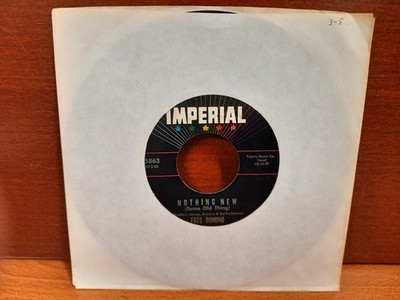45 / Fats Domino / 1962 / Nothing New (Same Old Thing) / Dance With Mr. Domino